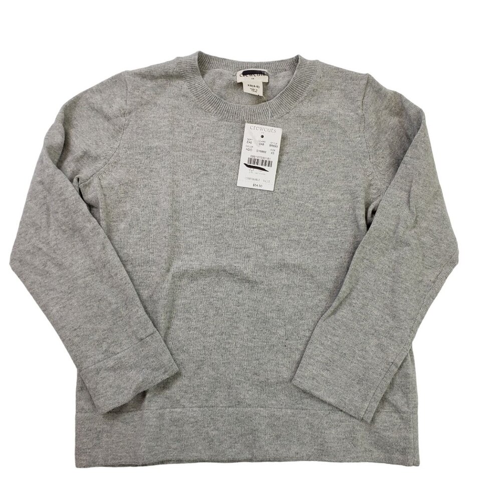 NWT J. Crew Crewcuts Factory Lightweight Teddy Sweater Size Girl's XS